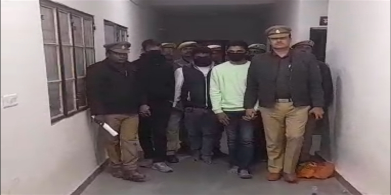 सिद्धार्थनगर।पुलिस भर्ती परीक्षा में 9 मुन्ना भाई गिरफ्तार।